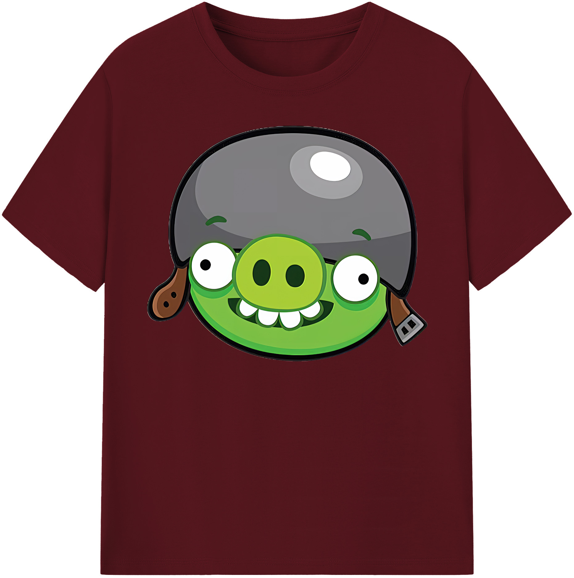 （画像用） Angry Birds アングリーバード 綿100％半袖Tシャツ（フロントプリント）